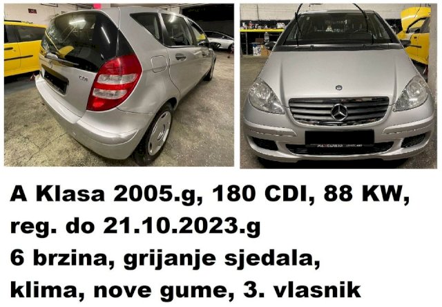 2005 Mercedes A 180 CDI w169