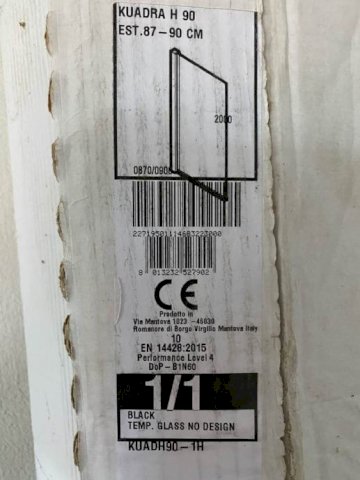 TUŠ STRANICA NOVELLINI 200 X 90 NOVA KUADH90-1H 