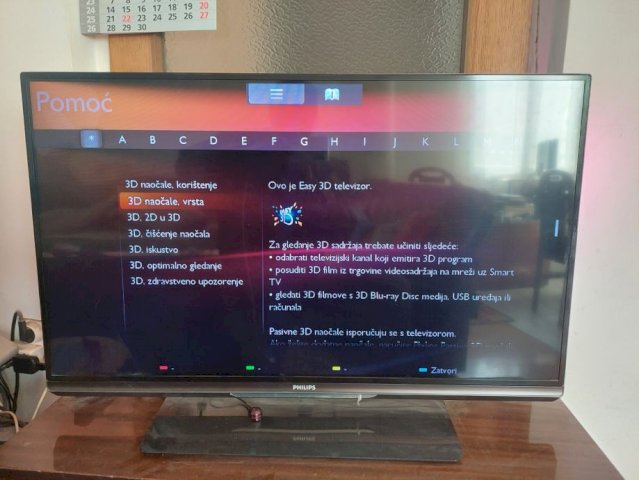 3D Smart Led TV Philips 37
