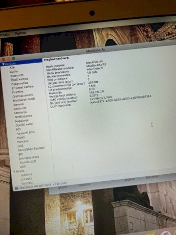 Apple MacBook Air 2017, 13-inch 256GB