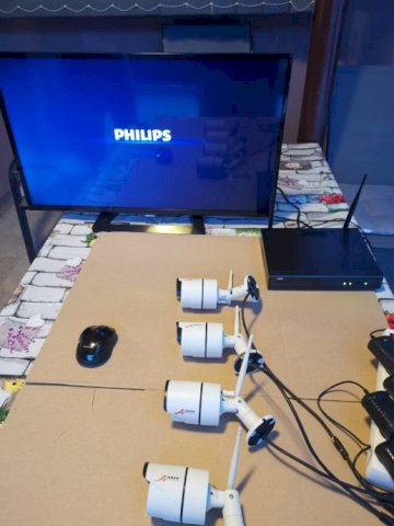 Bežićni video nadzor prostora Anran+Tv Philips