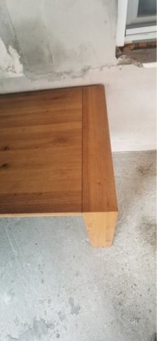 Blagovaonski stol Hrast masiv 220x100