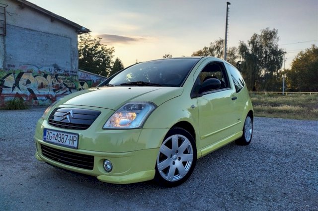 Citroen C2 1.6 VTR +plin 110ks + atestirani plin.