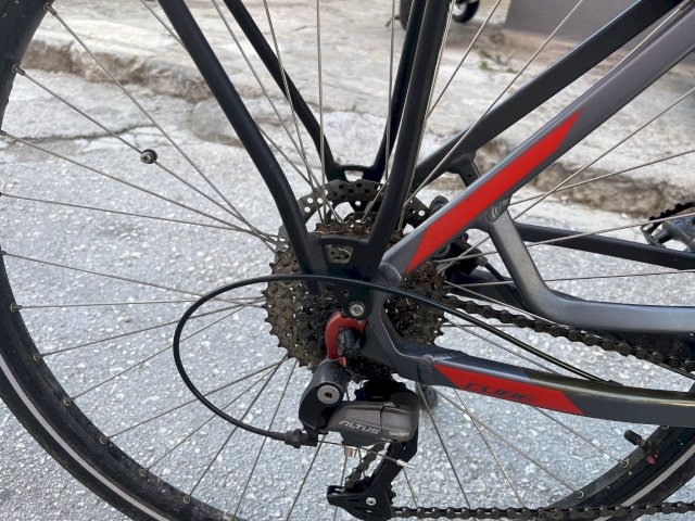 Cube Touring Hybrid 400 grey’n’red 2016