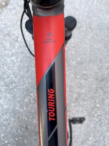 Cube Touring Hybrid 400 grey’n’red 2016