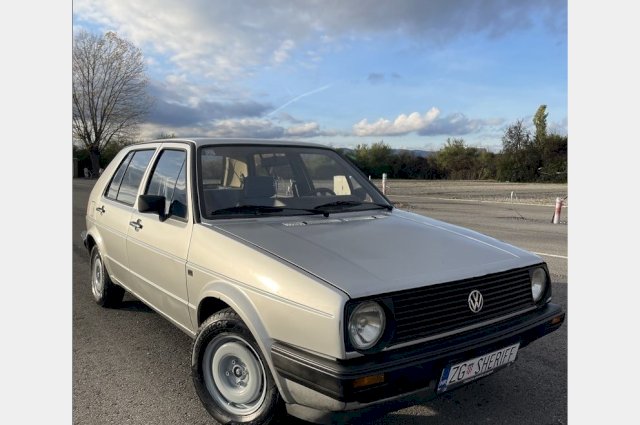 GOLF 2 1,6 diesel, 1984god, OLDTIMER, ODLICAN