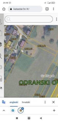 Građevinsko zemljište, Zagreb 540 m2