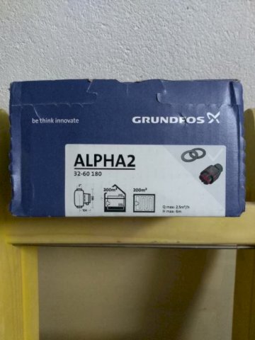 Grundfos 32-60-180 ALPHA 2.
