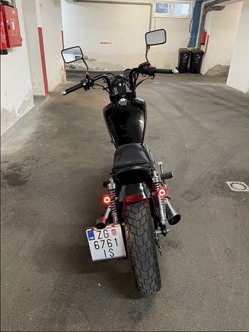 Honda custom bobber