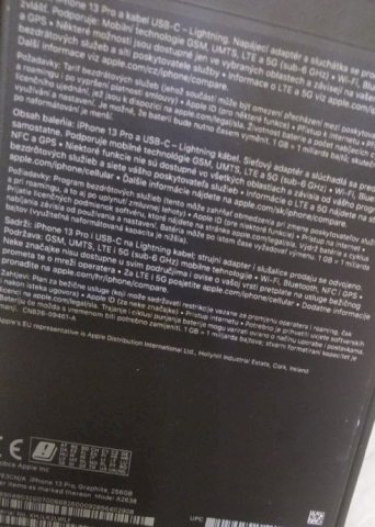 IPHONE 13 PRO 256GB NOV!!!
