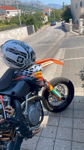 Ktm exc450 supermoto