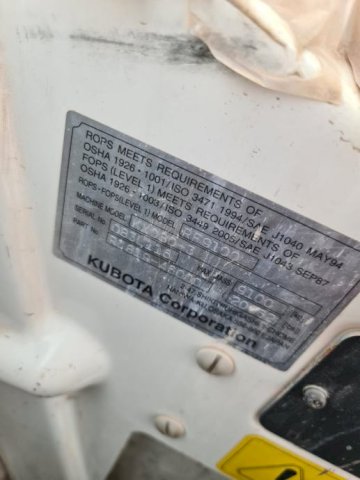 Kubota kx 080-3