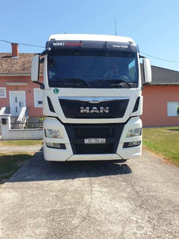 MAN TGX 440, KIPA,REGISTIRAN, SVE NOVE GUME, 2014