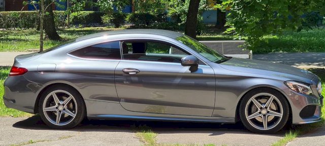 Mercedes C cupe AMG 220 d 64000 km automatik F1