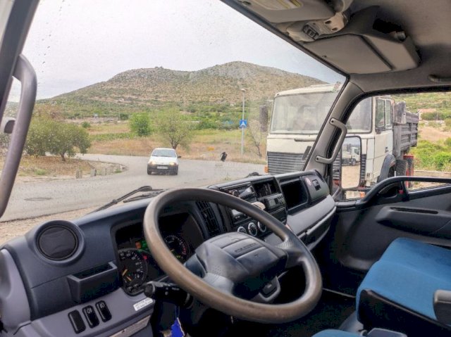 Mitsubishi fuso canter 7c18 kiper, 2013 god.
