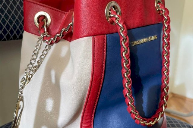 NOVA TRUSSARDI JEANS TORBA,KOŽA