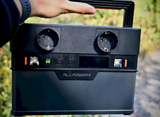 Powerbank ALLPOWERS 700W + SolarPanel 100W