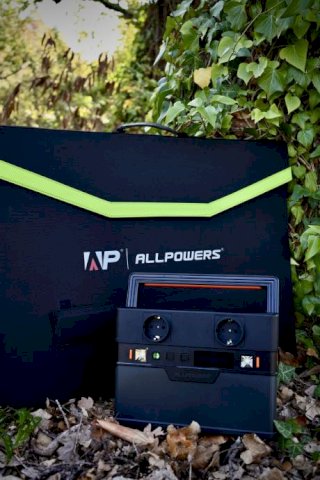 Powerbank ALLPOWERS 700W + SolarPanel 100W