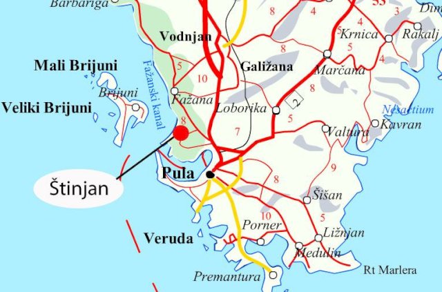 ZEMLJIŠTE U ŠTINJANU (PULA) ZA STAN NA VERUDI (