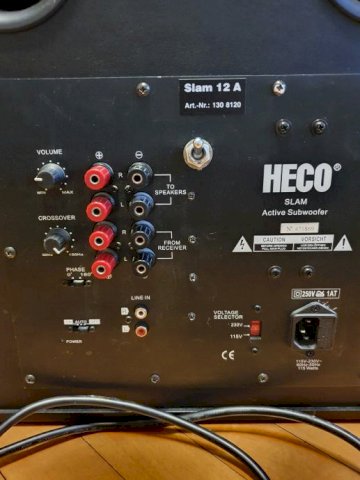 HECO SUBWOOFER