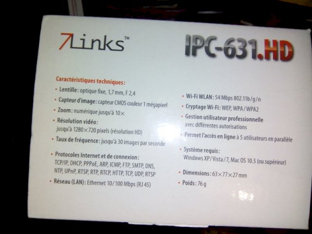 Nadzorna iP kamera