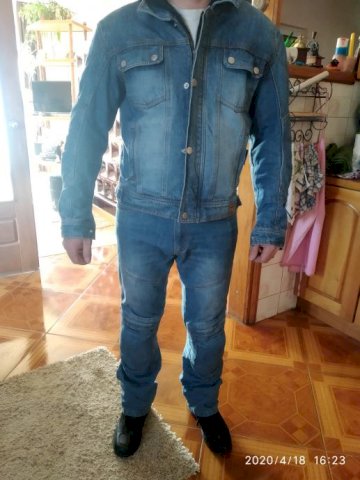 Jakna Vanucci jeans za motor M vel.