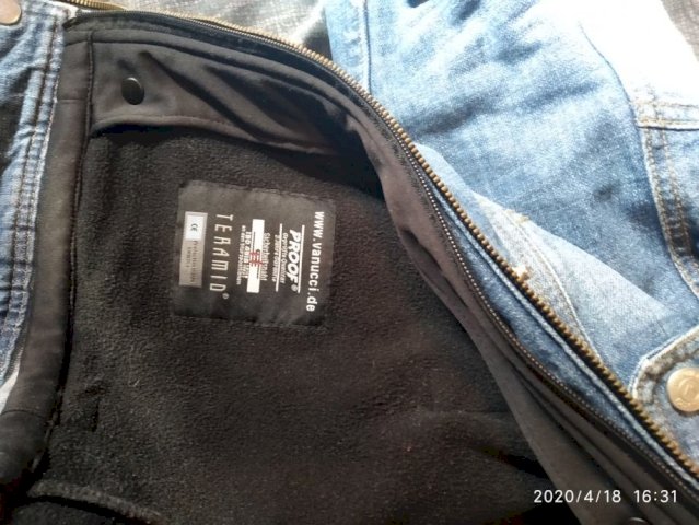 Jakna Vanucci jeans za motor M vel.