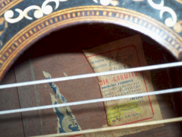 akustična gitara Catania Carmelo proizvedena 195