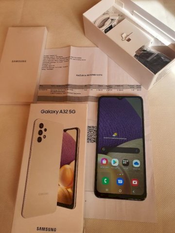 Samsung Galaxy A32 White 5G 4/128GB ROM star 4 mj
