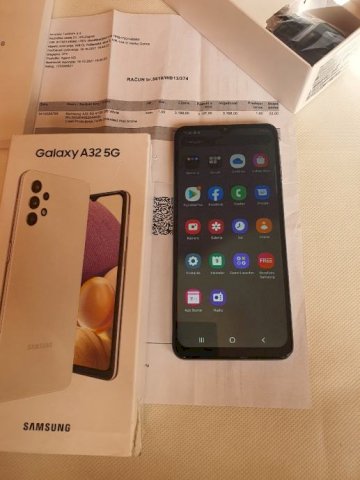Samsung Galaxy A32 White 5G 4/128GB ROM star 4 mj