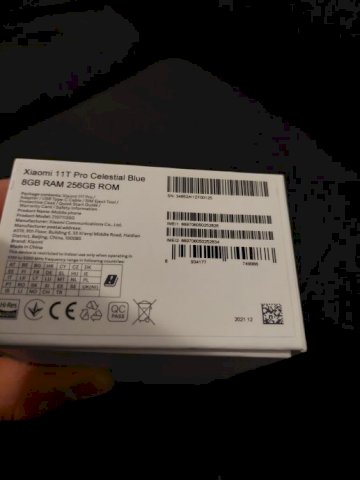Xaomi mi 11 t pro 8/256 + redmi buds 3 slušalic
