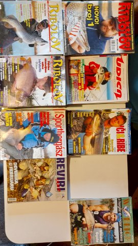 Časopisi (sportski ribolov,udica,praktični ribo