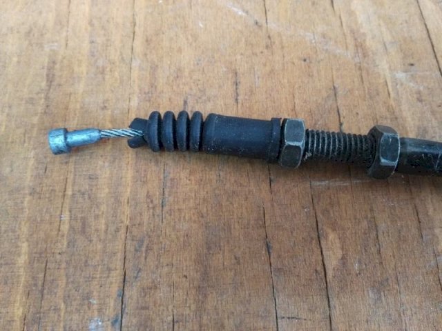 Kawasaki KLE 500 sajla gasa, kvačila, puža
