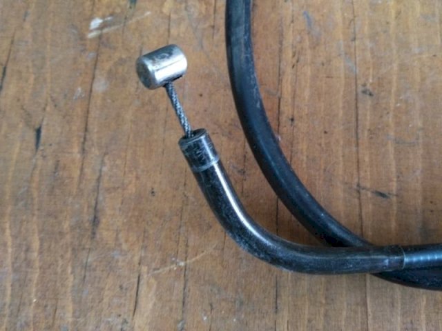 Kawasaki KLE 500 sajla gasa, kvačila, puža