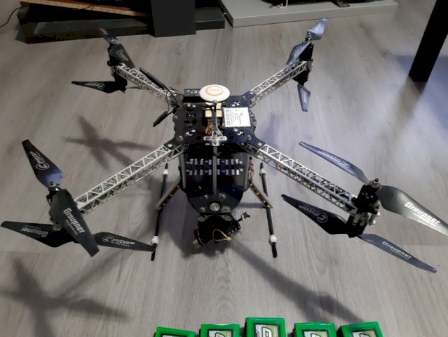 DJI Naza v2 Oktokopter x8 gopro4 black h4-3d