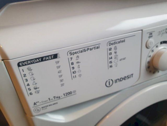 Veš-mašina Indesit - A++ energetski razred