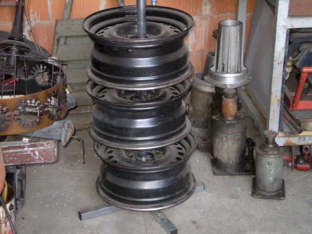 Čelične felge 15'' mercedes 5x112,. rupa 66,6