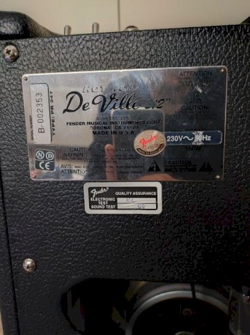 Fender Hot Rod Deville ii / V30, Warehouse ET65