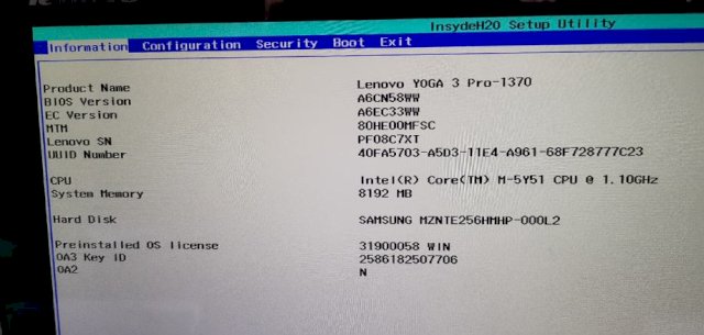 Lenovo Yoga 3 Pro