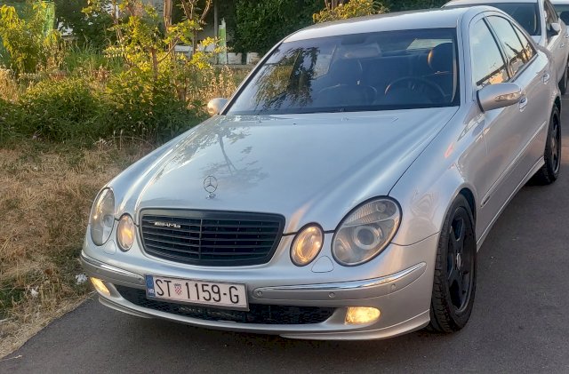 Mercedes-Benz E-klasa E500. Moguca zamjena