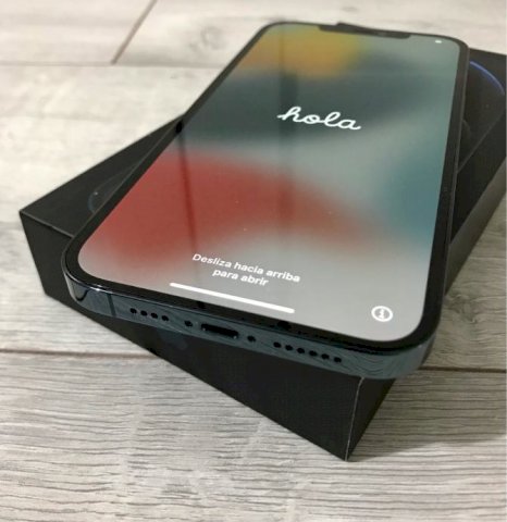 iPhone 12 Pro Max, Pacific Blue, 256GB, bat. 100%