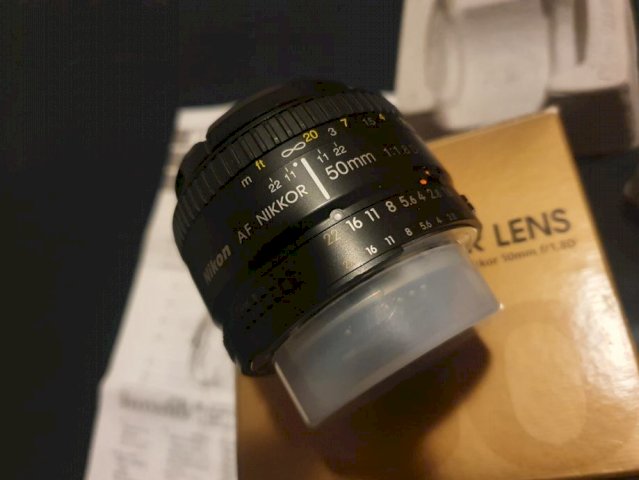 Nikon AF Nikkor Lens 50 mm f/1.8 D