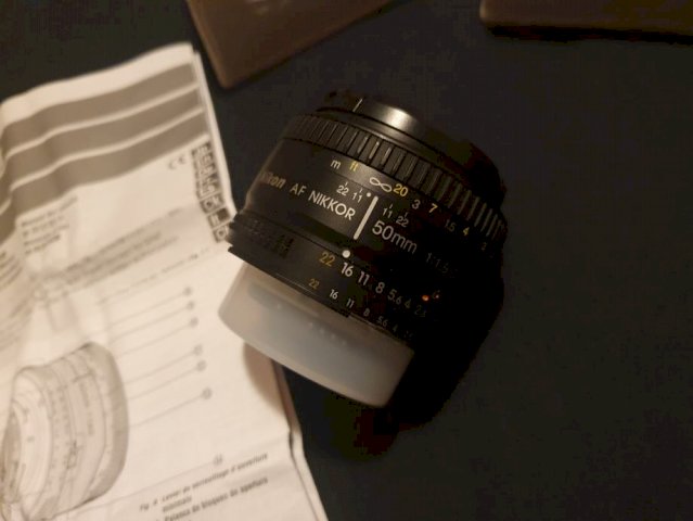 Nikon AF Nikkor Lens 50 mm f/1.8 D