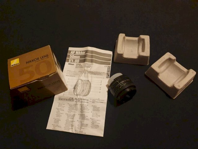 Nikon AF Nikkor Lens 50 mm f/1.8 D