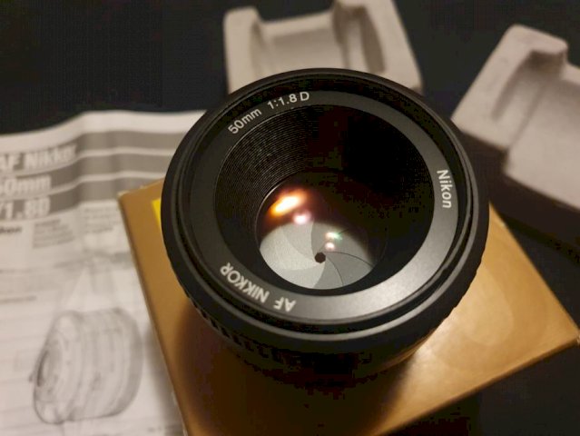 Nikon AF Nikkor Lens 50 mm f/1.8 D