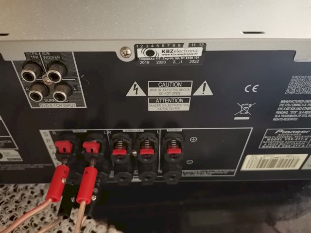 Pioneer VSX 417 i DVD DV 310