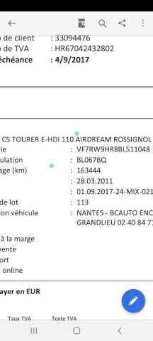 Citroën C5 Break 1,6 HDi Airdream Rossignol