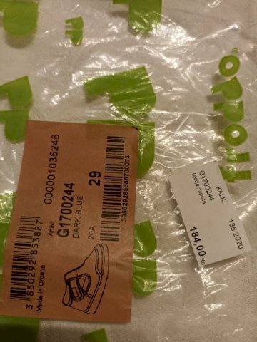 Dječje FRODO papuče br.29 - NOVO