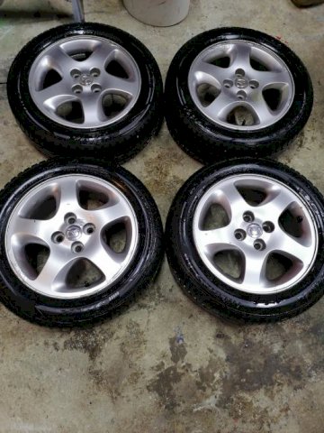 Alu felge 15'' rupe 4x100, 4 kom.