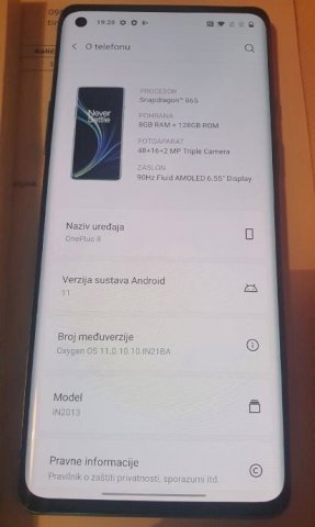 OnePlus 8 Glacial Green 8/128GB
